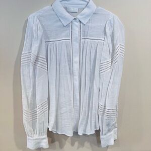 🔥Elegant White Button Down Shirt🔥